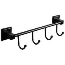 Вешалка Felice Notte FL 1017 N четыре крючка, черный матовый