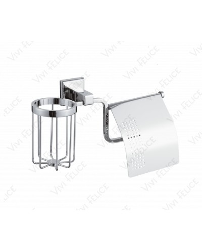 Держатель туалетной бумаги Felice Exclusivo B 1007-D с держателем освежителя