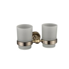 Стакан Felice Successo N 1029 BRONZO настенный, двойной