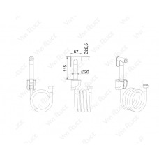 Гигиенический душ Felice 110-R