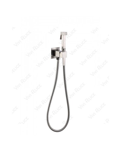 Гигиенический душ Felice 3515 NICHEL со смесителем никель