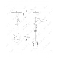 Душевая стойка Felice 3060