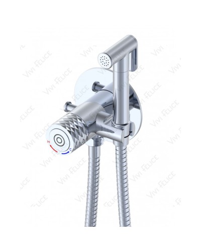Гигиенический душ Felice 4515 CROMO со смесителем (термостат)