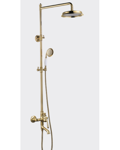 Душевая стойка Felice 0560 ORO золото