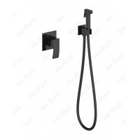 Гигиенический душ Felice 1015 NERO OPACO со смесителем черный матовый