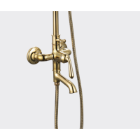 Душевая стойка Felice 0560 ORO золото