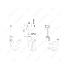 Гигиенический душ Felice 111-Q
