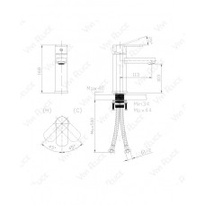 Смеситель Felice 6030 для раковины