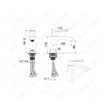 Смеситель Felice 0330 для раковины