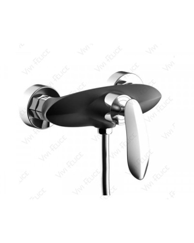 Смеситель Felice 9080 NERO LUCIDO для душа хром/черный