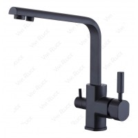 Смеситель Felice 1516-10 NERO OPACO для кухни черный матовый