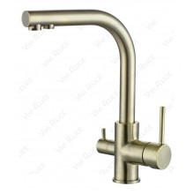 Смеситель для кухонной мойки Felice 1718-1 BRONZO бронза