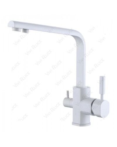 Смеситель Felice 1516-8 LATTE для кухни молочный