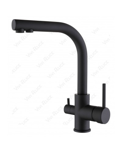 Смеситель для кухонной мойки Felice 1718-4 MARRONE коричневый