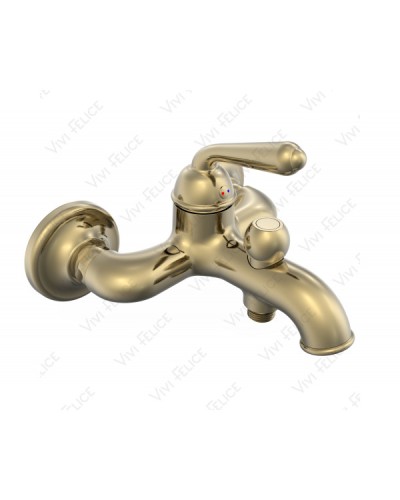 Смеситель Felice 0540 BRONZO для ванны с душем бронза