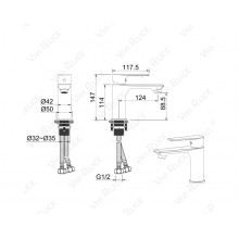 Смеситель Felice 8030 CROMO для раковины