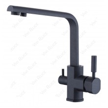 Смеситель Felice 1516-3 BASALTO для кухни базальт