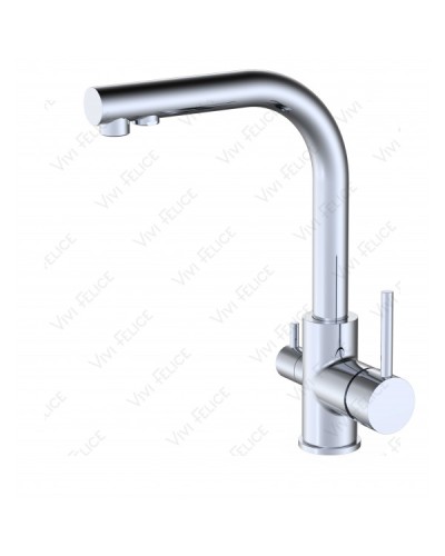 Смеситель для кухонной мойки Felice 1718 CROMO хром