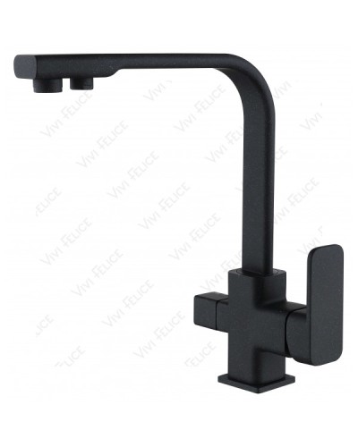 Смеситель Felice 1617-3 BASALTO для кухни базальт