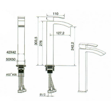 Смеситель для раковины Felice 1025 хром