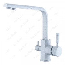 Смеситель Felice 1516-7 GRIGIO для кухни серый