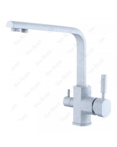 Смеситель Felice 1516-7 GRIGIO для кухни серый