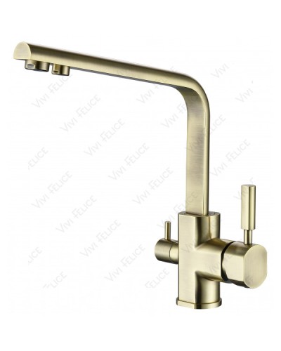 Смеситель Felice 1516-1 BRONZO для кухни бронза