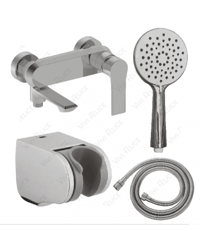 Смеситель Felice 8040 CROMO для ванны с душем