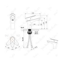 Смеситель Felice 7030 B для раковины