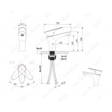 Смеситель Felice 7030 B для раковины