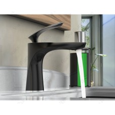 Смеситель Felice 9030 NERO LUCIDO для раковины черный матовый