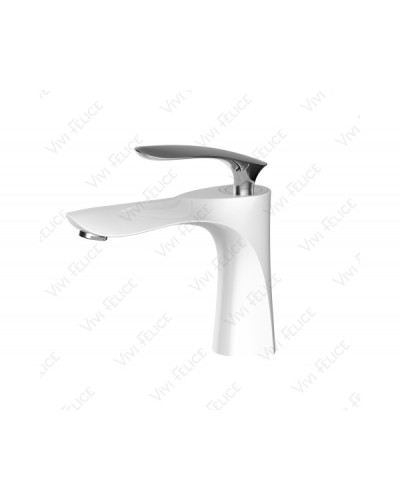 Смеситель Felice 9030 B для раковины белый/хром