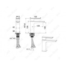 Смеситель Felice 3030 B для раковины