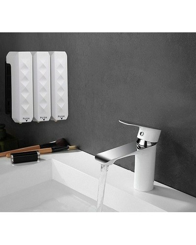 Дозатор для жидкого мыла CeramaLux F7016 Белый