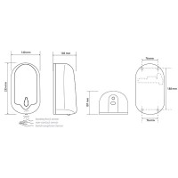 Диспенсер для жидкого мыла Bemeta Hotel 124109265 Нержавеющая сталь