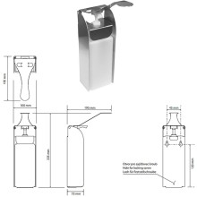 Диспенсер для жидкого мыла Bemeta Hotel 101109285 Нержавеющая сталь