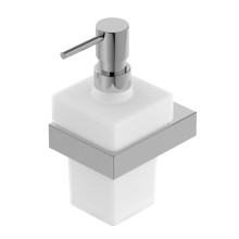 Диспенсер для мыла подвесной, стекло CEZARES SLIDER-SOIS-V-01