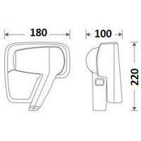 Фен настенный CeramaLux D90289 Белый