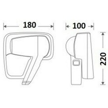 Фен настенный CeramaLux D90289 Белый