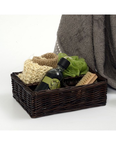 Корзина для аксессуаров WasserKRAFT Neime WB-190-S Темно-коричневая