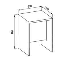 Табурет для ванной прозрачный Laufen Kartel by Laufen 3.8933.0.084.000.1