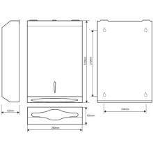 Диспенсер для бумажных полотенец  Bemeta Hotel Equipment 113103041