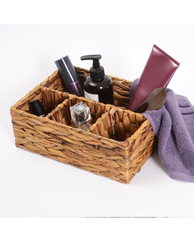 Корзина для аксессуаров WasserKRAFT Wern WB-421-M Темно-коричневая