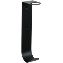 Держатель дозатора жидкого мыла Fixsen Practica FX-800A с крючком универсальный Черный