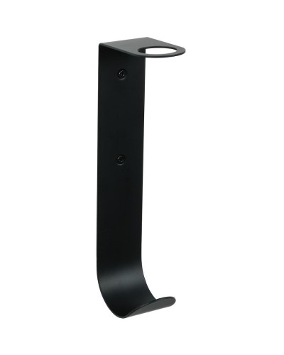 Держатель дозатора жидкого мыла Fixsen Practica FX-800A с крючком универсальный Черный