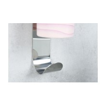 Держатель дозатора жидкого мыла Fixsen Practica FX-800B с крючком универсальный Хром