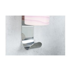 Держатель дозатора жидкого мыла Fixsen Practica FX-800B с крючком универсальный Хром