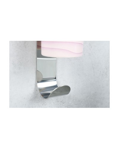 Держатель дозатора жидкого мыла Fixsen Practica FX-800B с крючком универсальный Хром