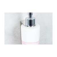 Держатель дозатора жидкого мыла Fixsen Practica FX-800B с крючком универсальный Хром