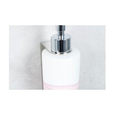 Держатель дозатора жидкого мыла Fixsen Practica FX-800B с крючком универсальный Хром